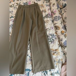 abercrombie sloane wide leg trousers